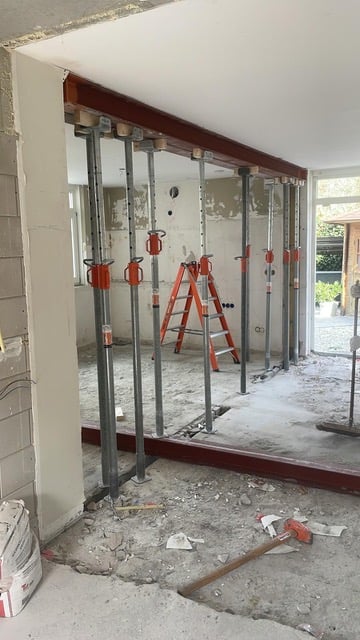 Breed overzicht staalconstructie